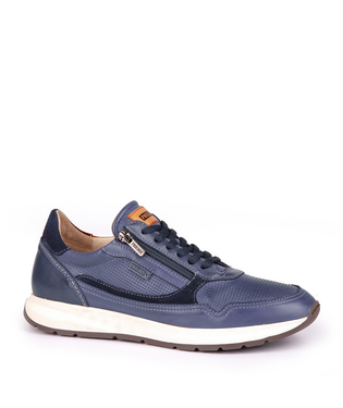Pikolinos GETAFE M2B-6263C1 Navy Shoes with Lace & Zip