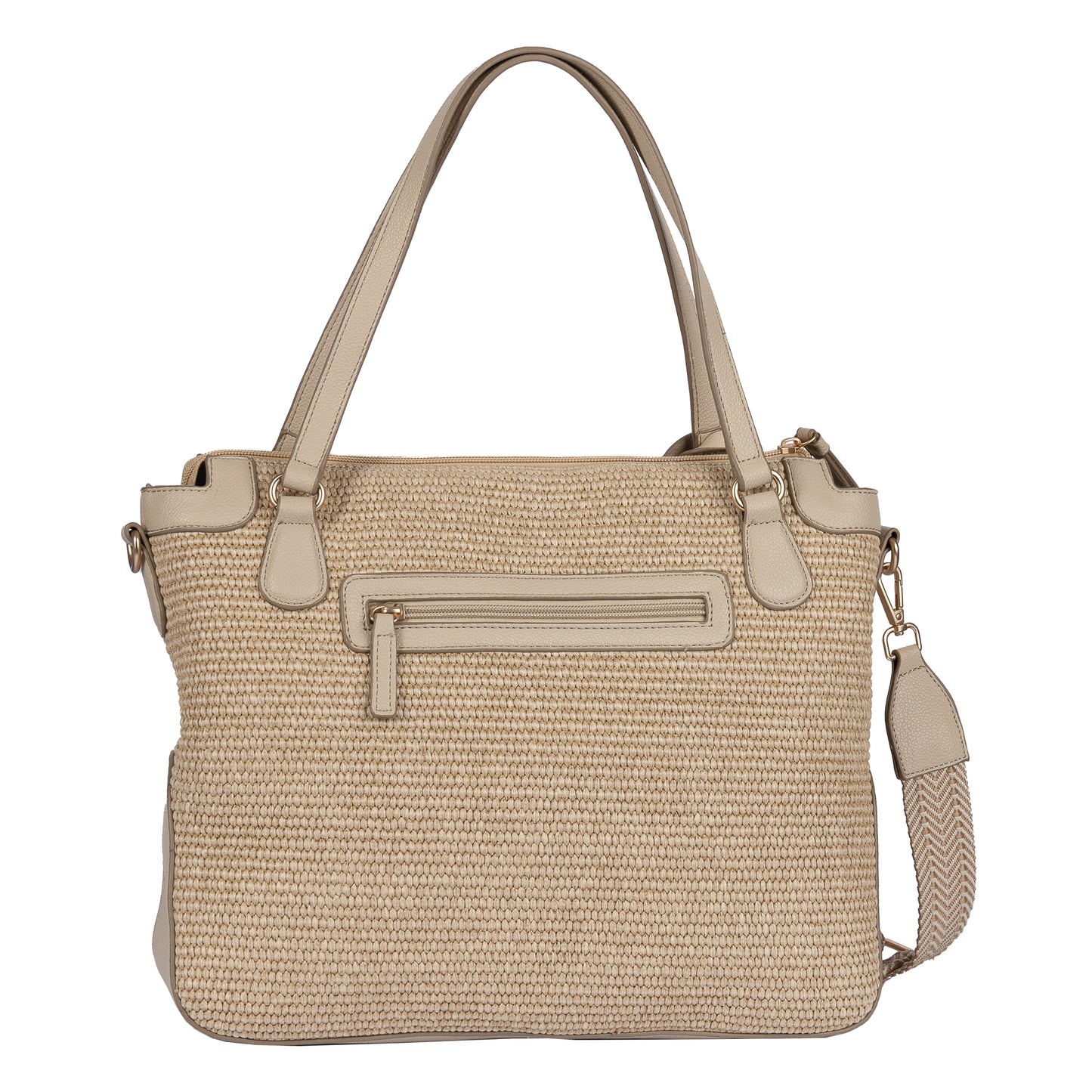Gabor 012656 Ophelio Beige Zip Shopper Bag