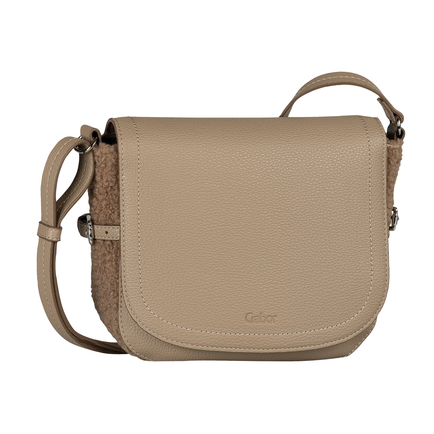 Gabor 012099 Noelle Taupe Saddle Bag