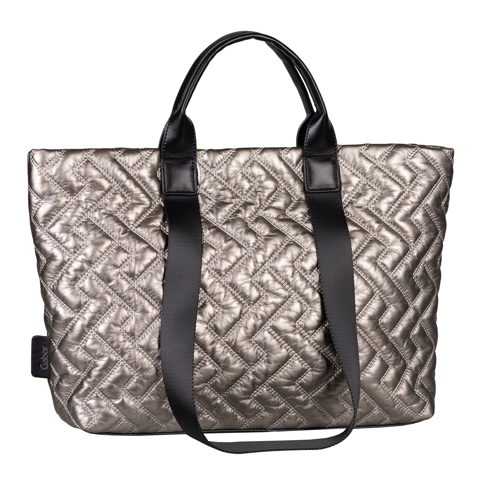 Metallic hotsell tote handbags