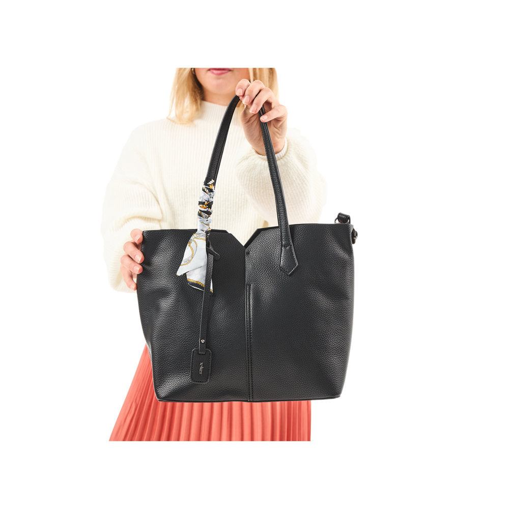 Rieker H1006-01 Black Handbag