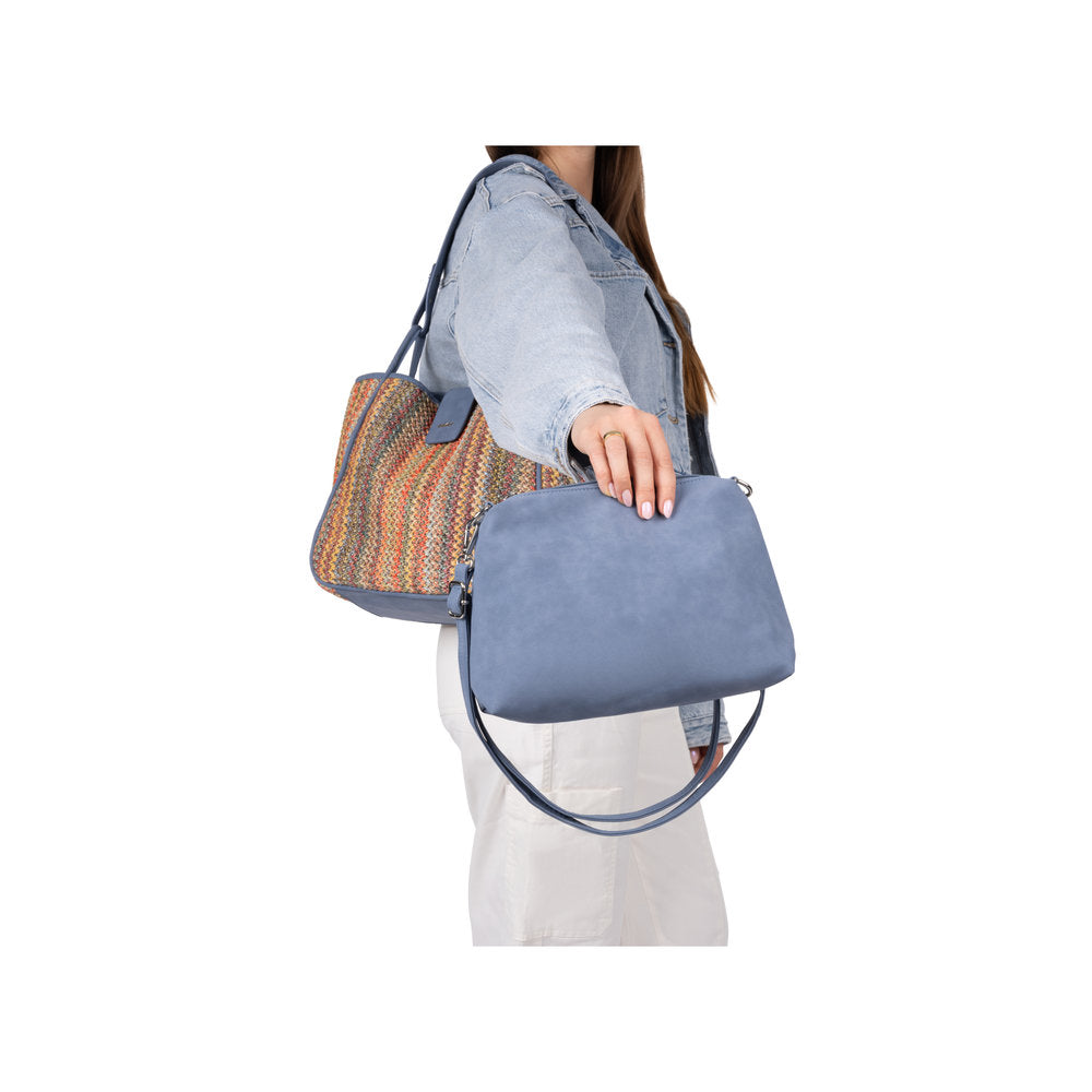 Rieker H1307-90 Blue Multi Handbag