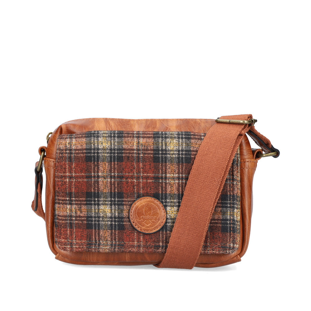 Rieker H1455-22 Tan Combi Shoulder Bag