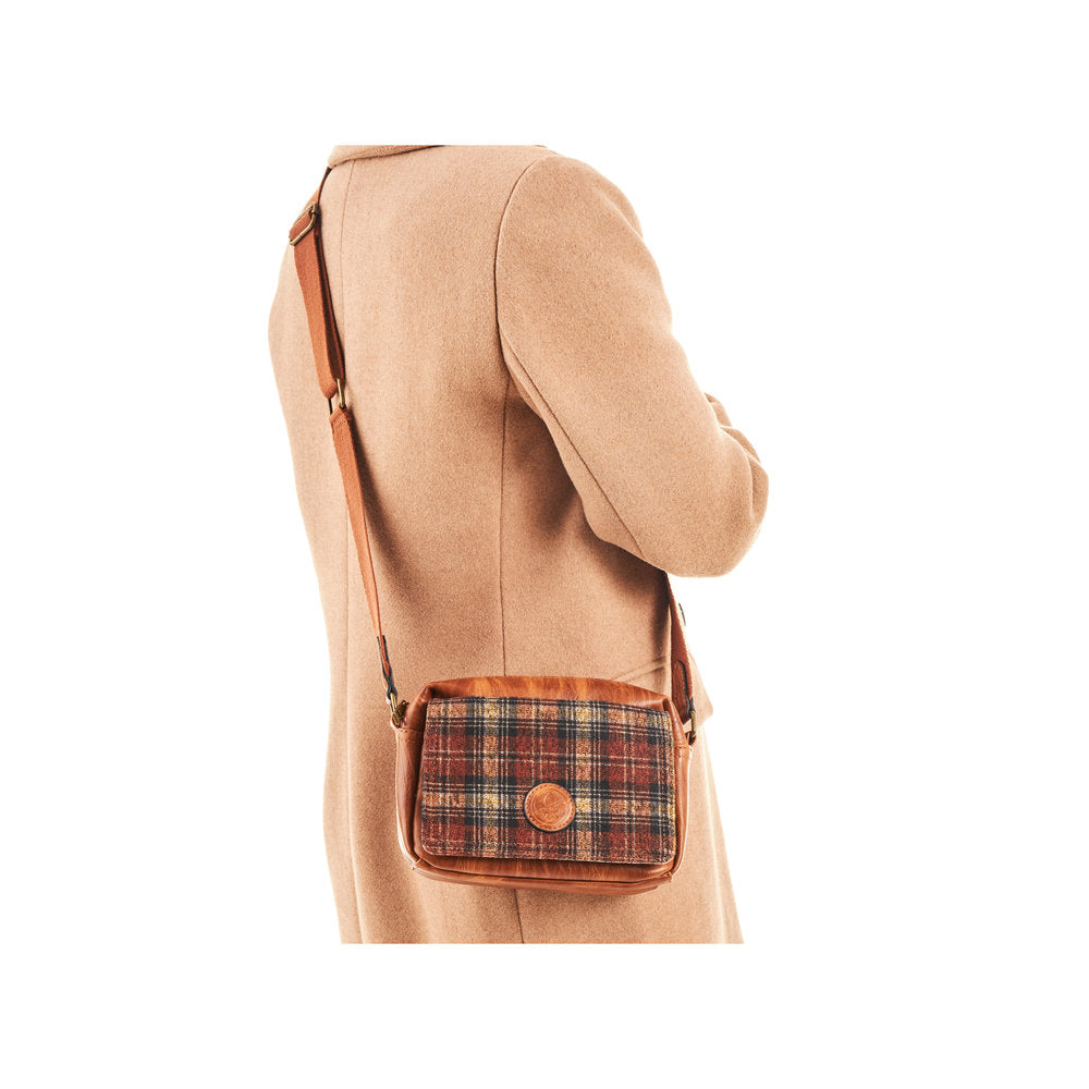 Rieker H1455-22 Tan Combi Shoulder Bag
