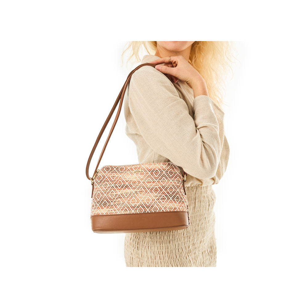 Rieker H1510-92 Tan Multi Handbag