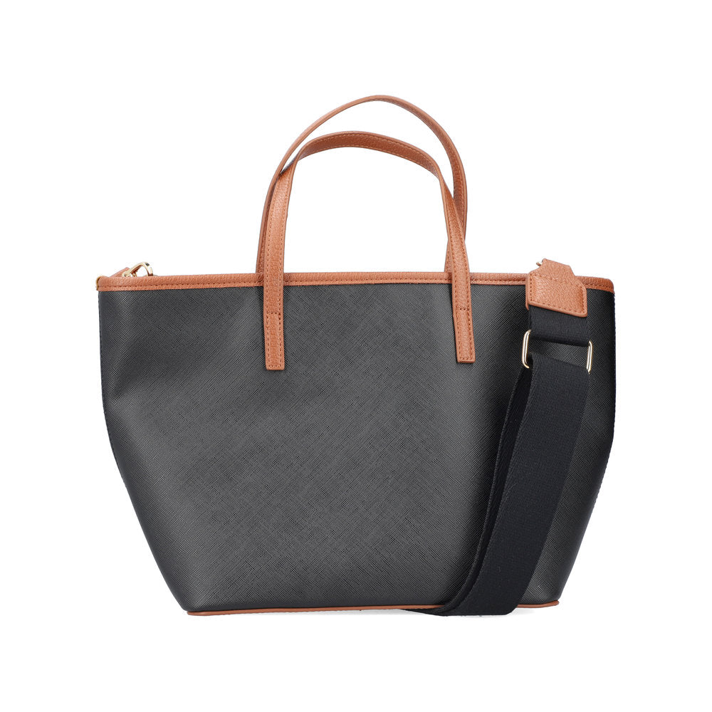 Rieker H1543-00 Black & Tan Handbag