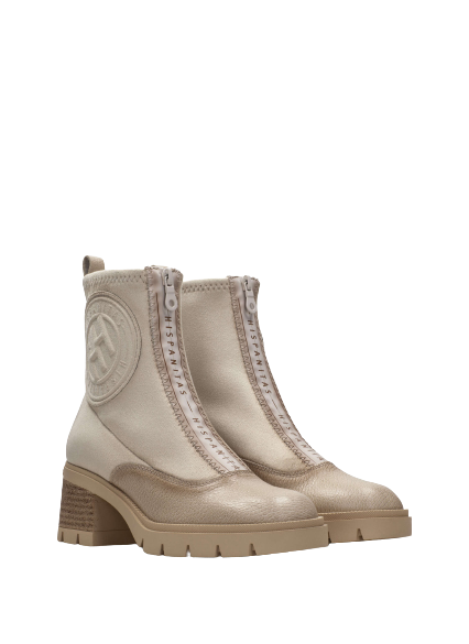 Hispanitas HI233110 Everets Beige/Taupe Marfil Ankle Boots
