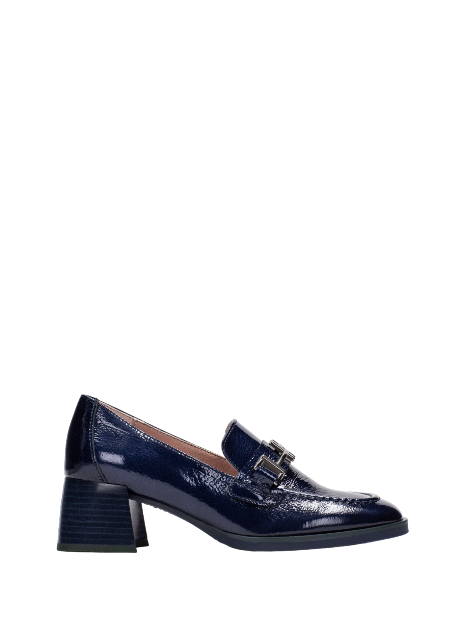 Hispanitas HI243590 Navy Block Heel Shoes