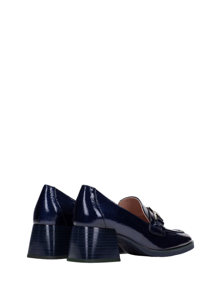 Hispanitas HI243590 Navy Block Heel Shoes
