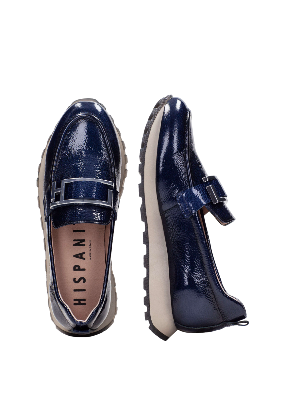 Hispanitas HI243621 Navy Slip On Shoes