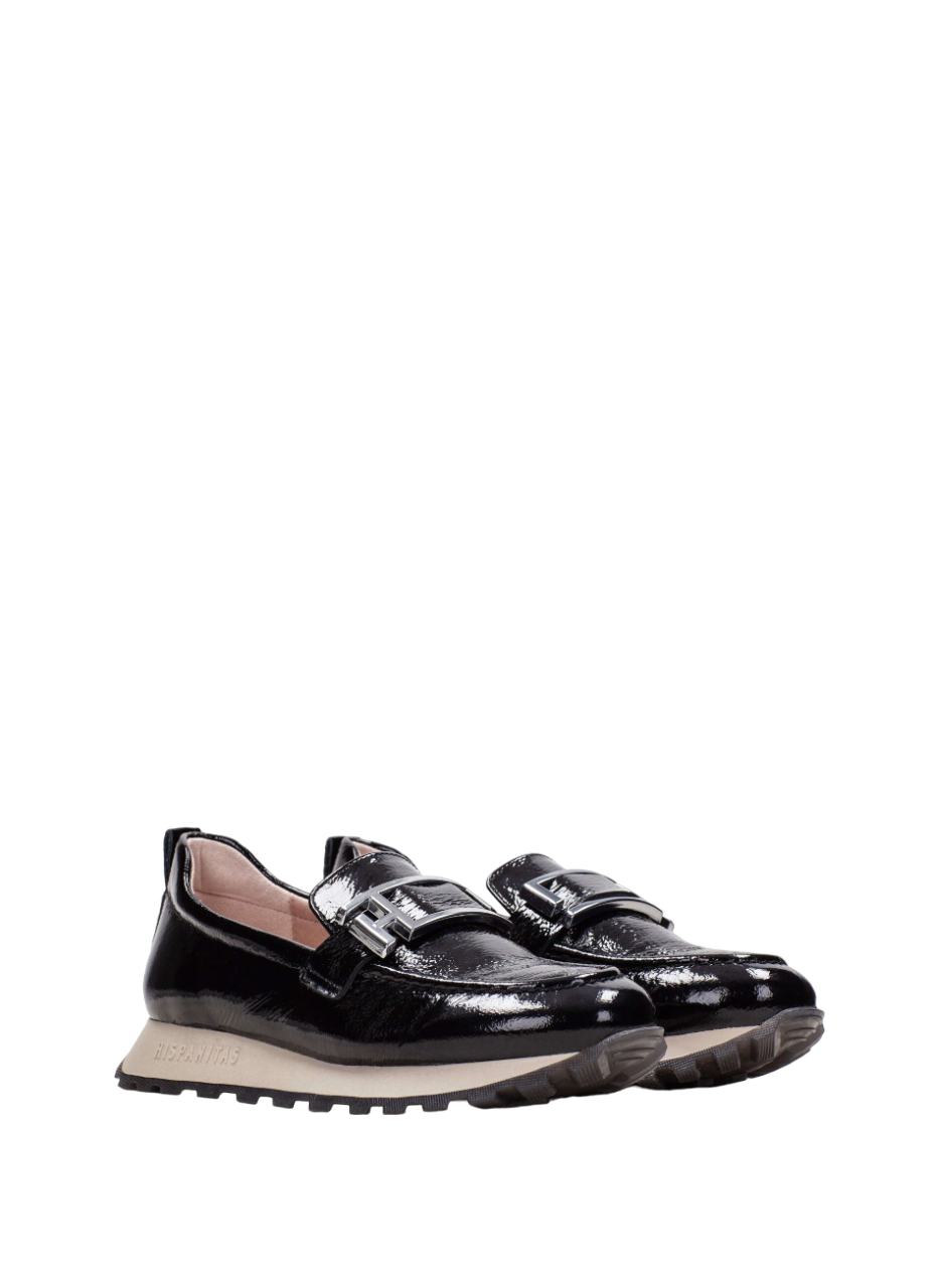 Hispanitas HI243621 Black Slip On Shoes