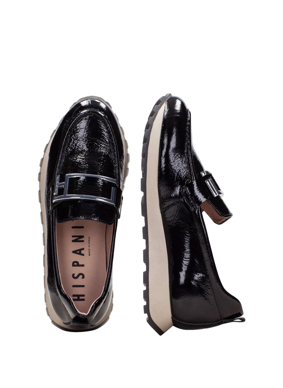Hispanitas HI243621 Black Slip On Shoes