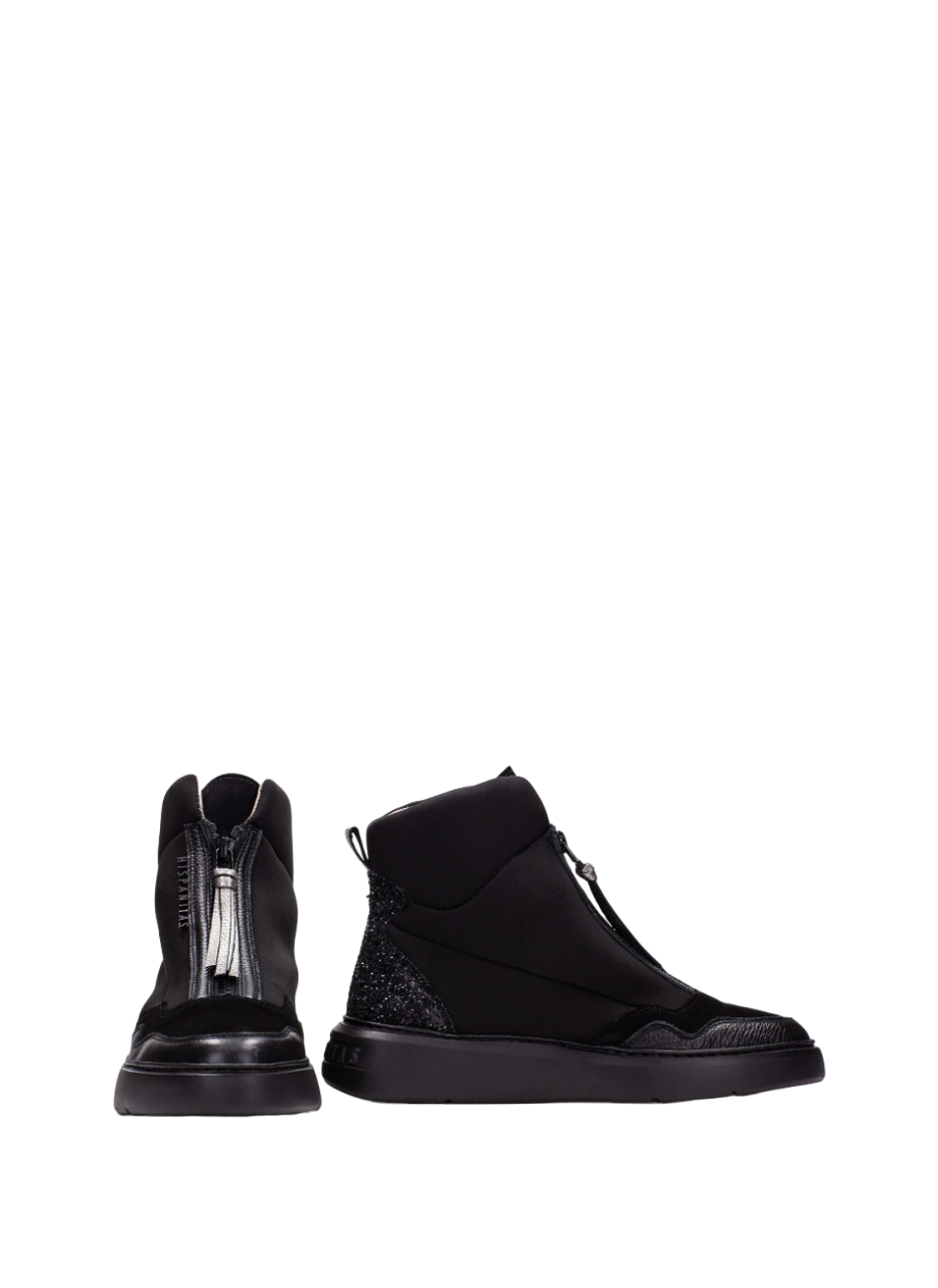 Hispanitas HI243654 Oceania Black Boots with Glittery Back