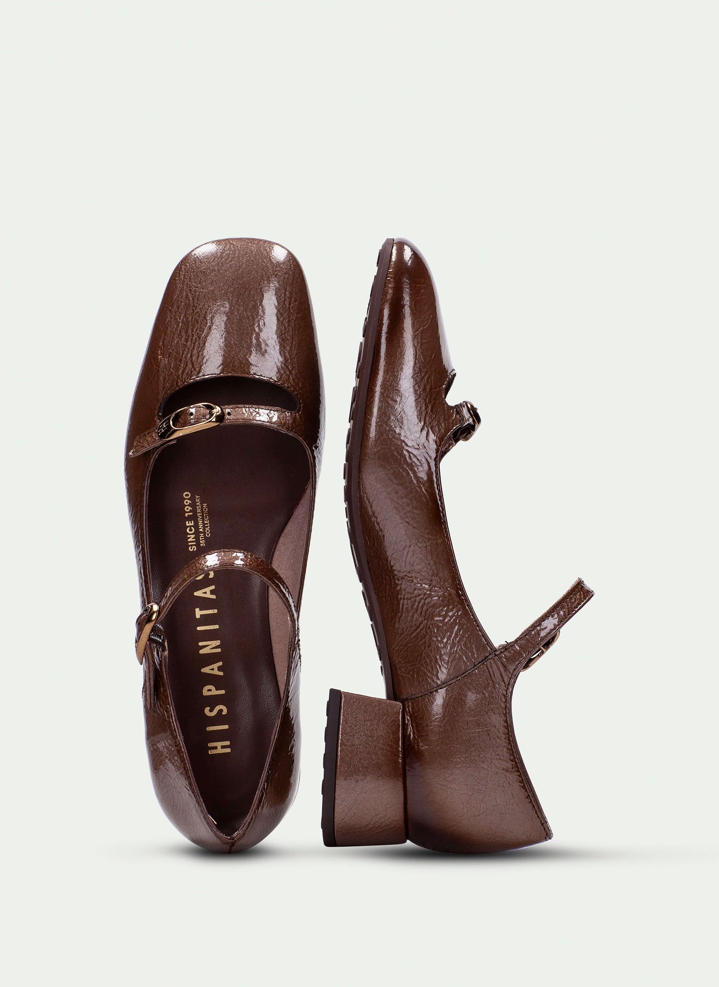 Hispanitas HI254207 Caramel Mary Jane Shoes