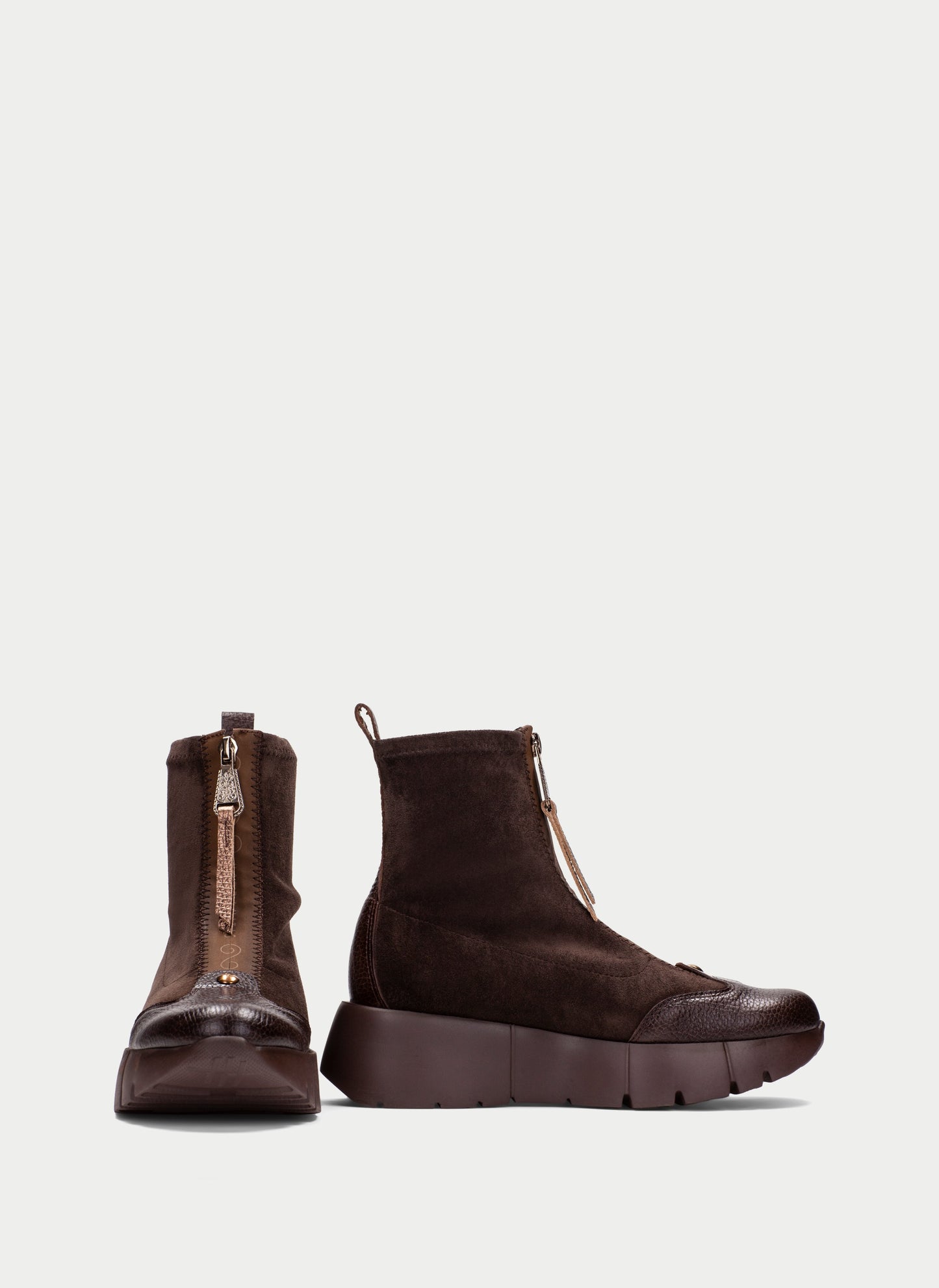 Hispanitas HI265104 Espresso Brown & Honey Boots