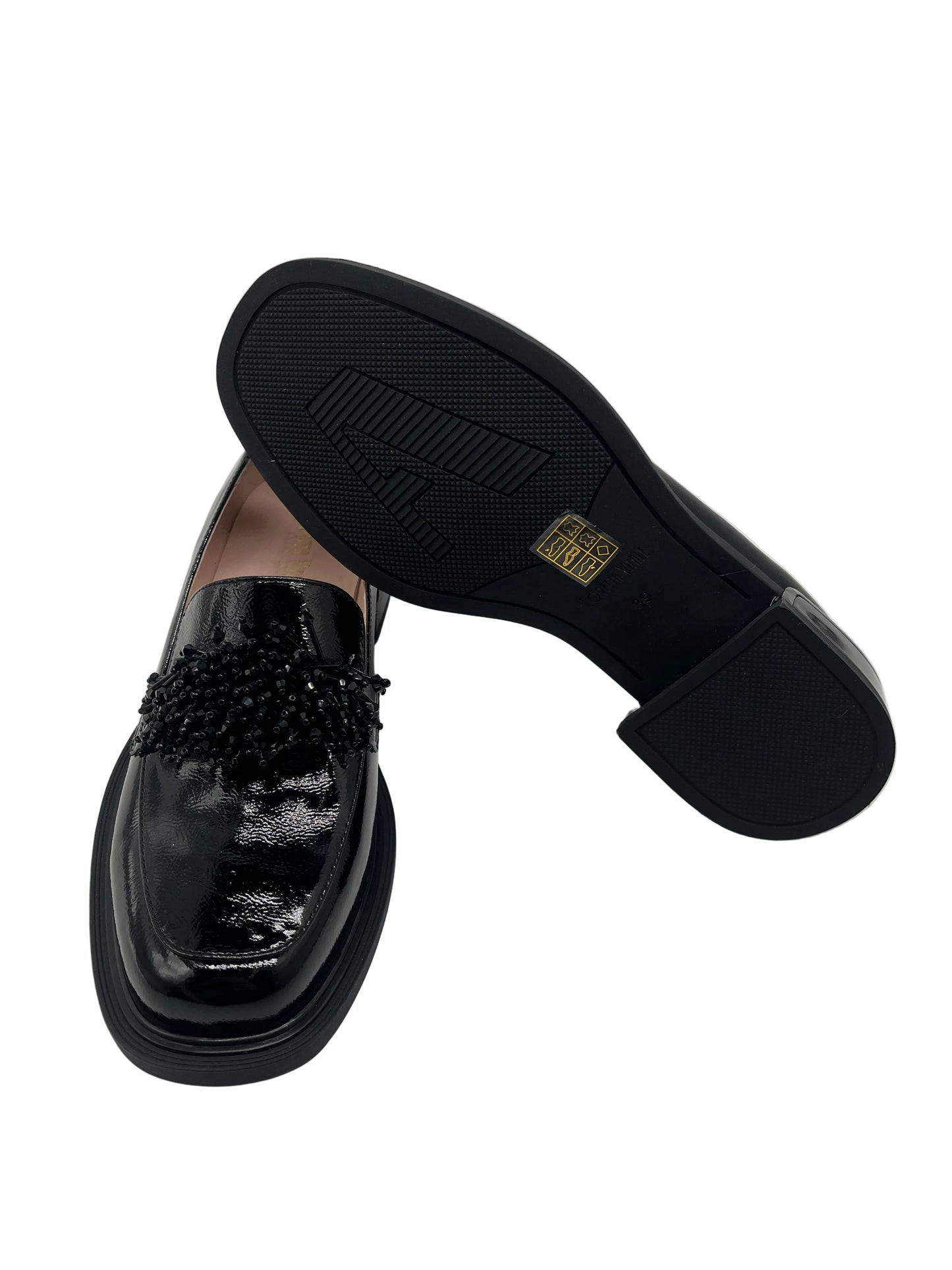 Loretta Vitale C9675 Black Patent Shoe