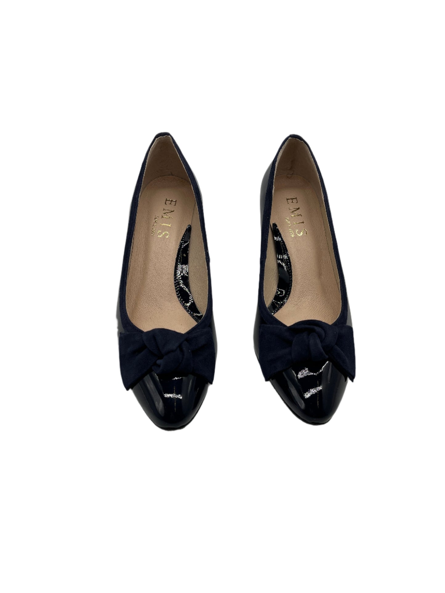 Emis SLZ8256/F024 Navy Heels with Knot