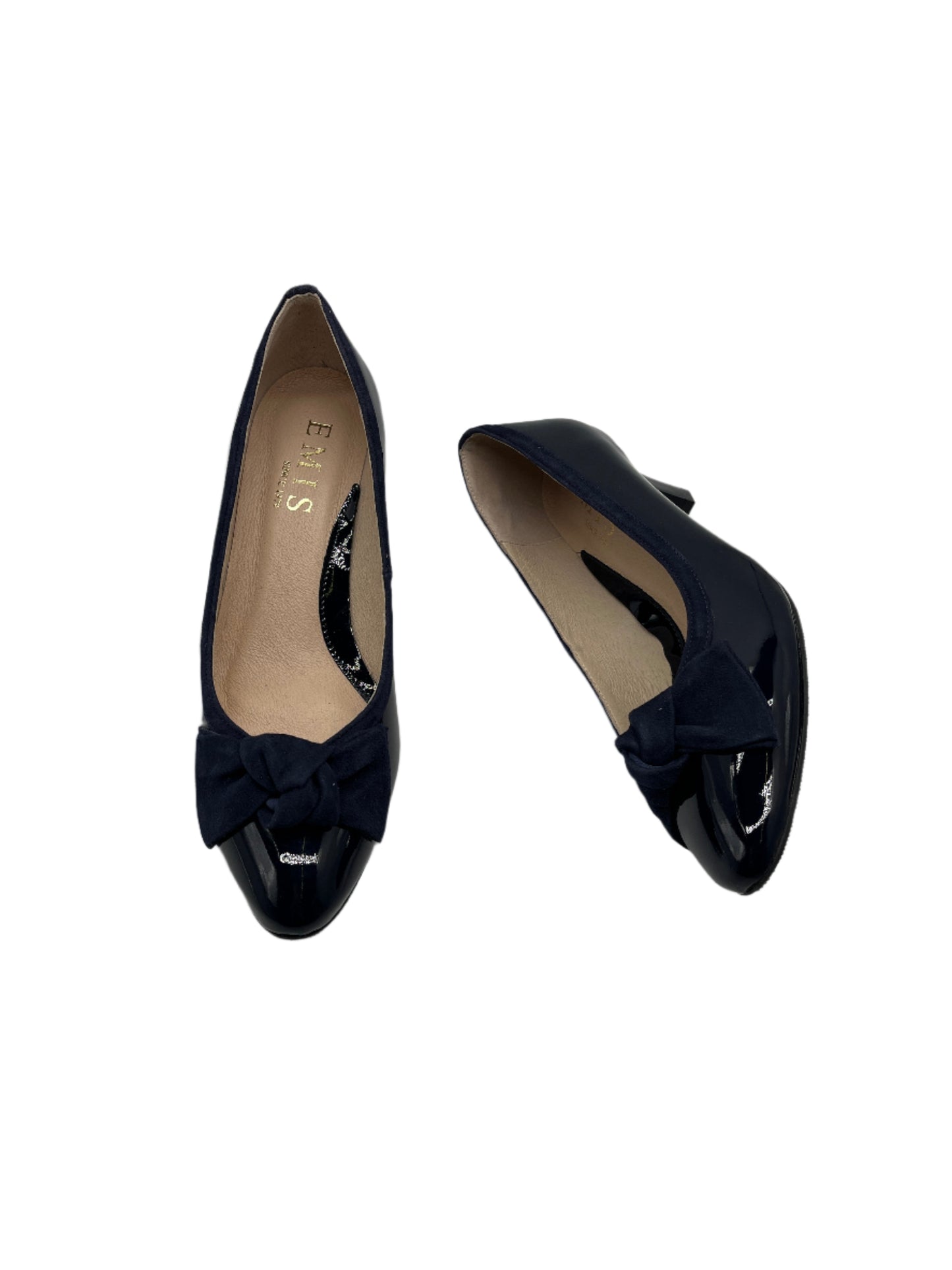 Emis SLZ8256/F024 Navy Heels with Knot