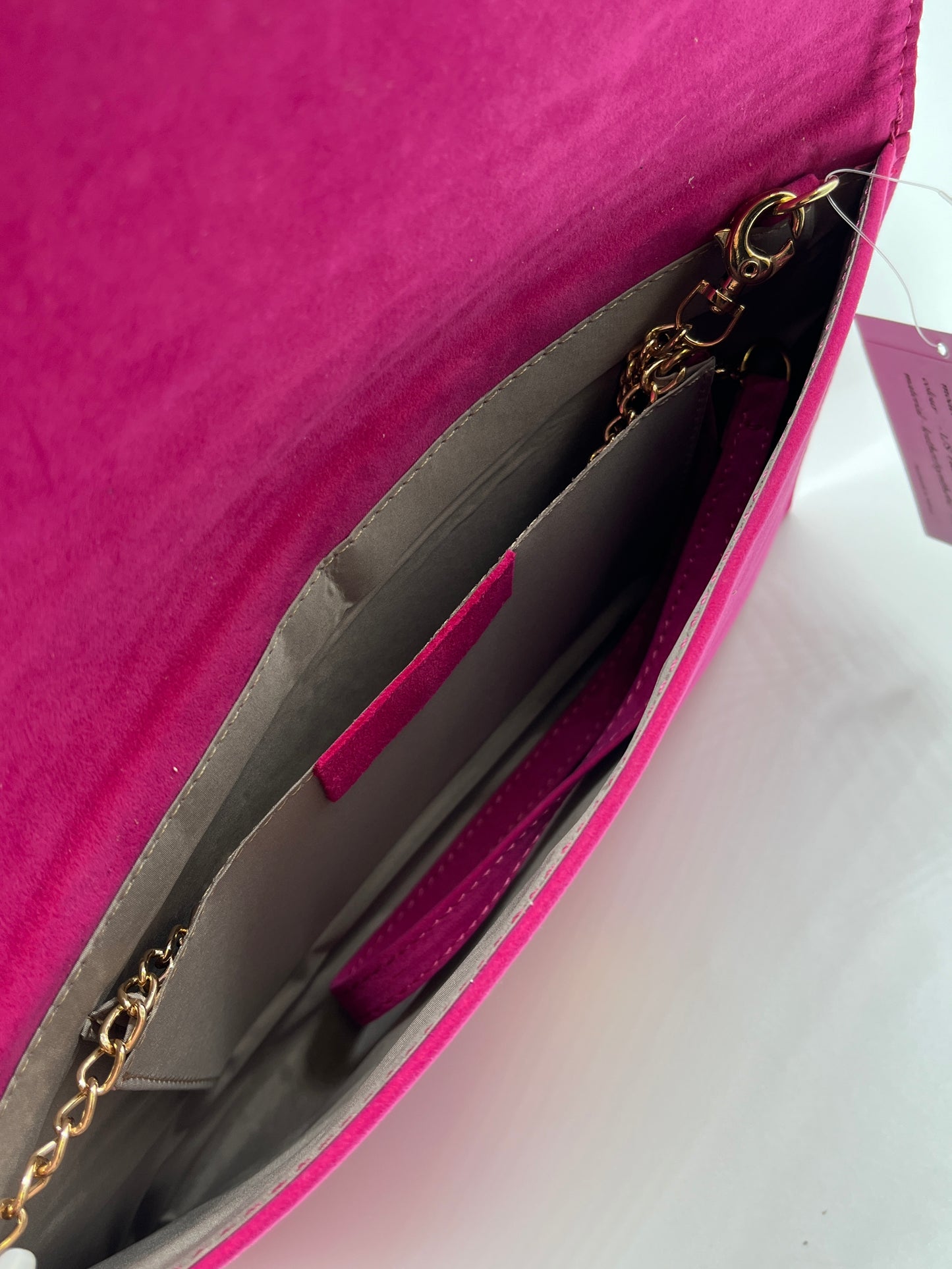 Emis T36 LS Fuchsia Formal Clutch Bag