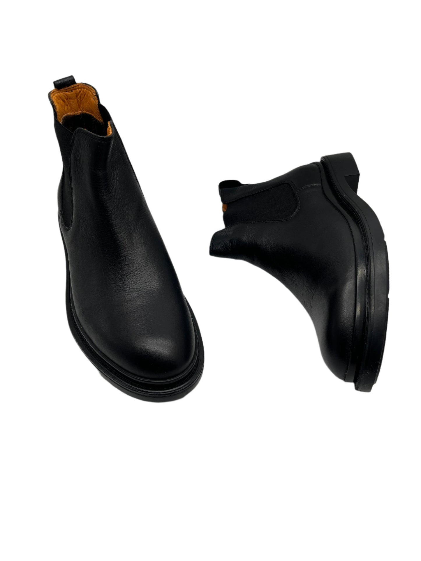 Freefoot 251642 Black Leather Chelsea Boots