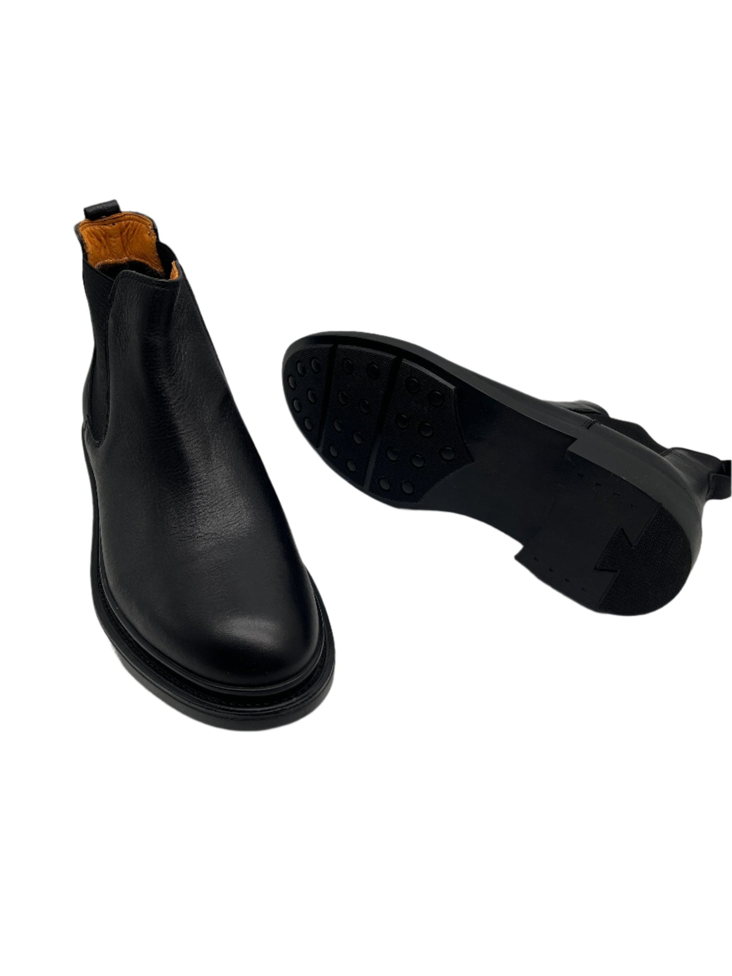 Freefoot 251642 Black Leather Chelsea Boots
