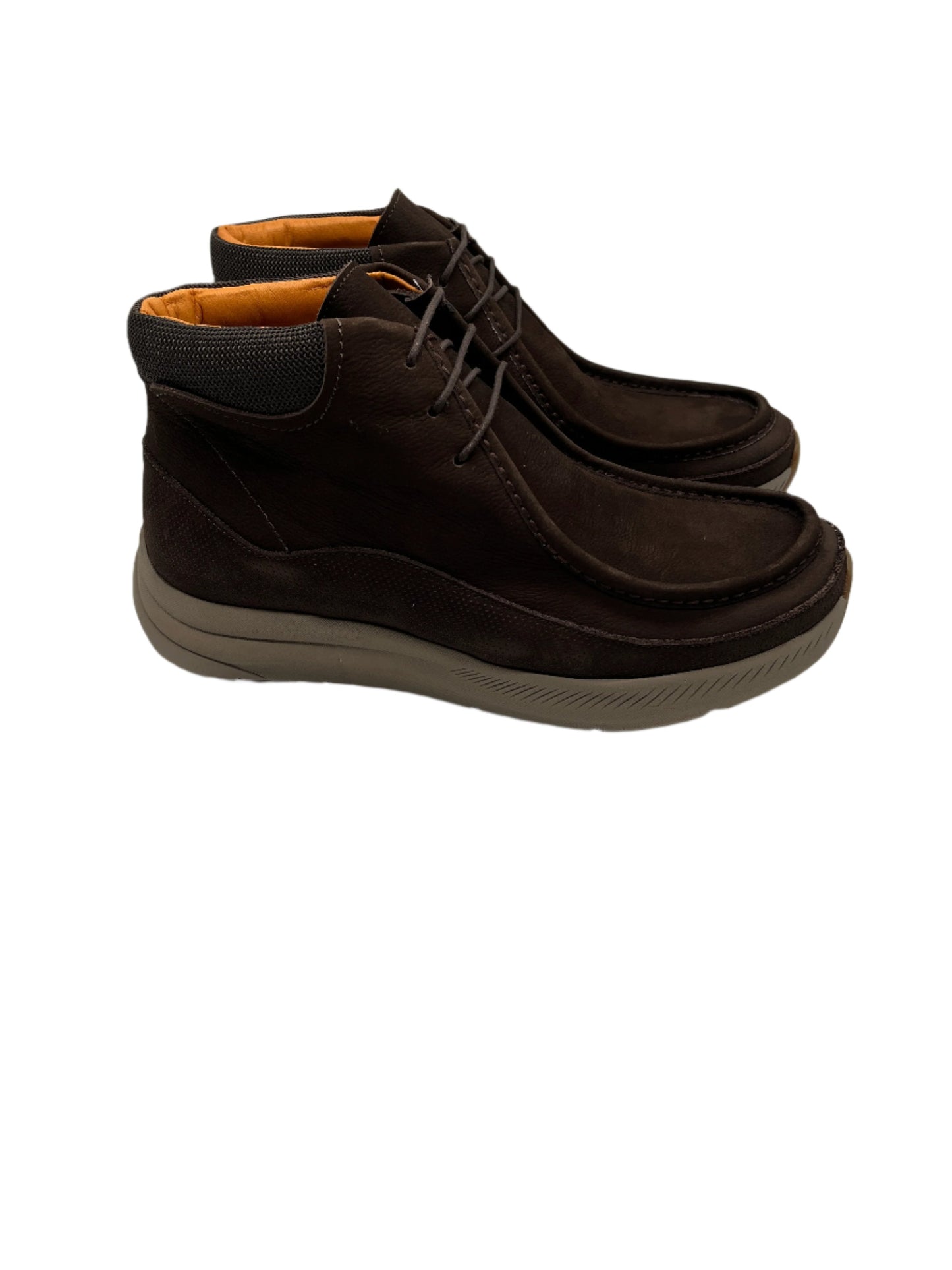 Freefoot 244181 Brown Nubuck Leather Lace Boots