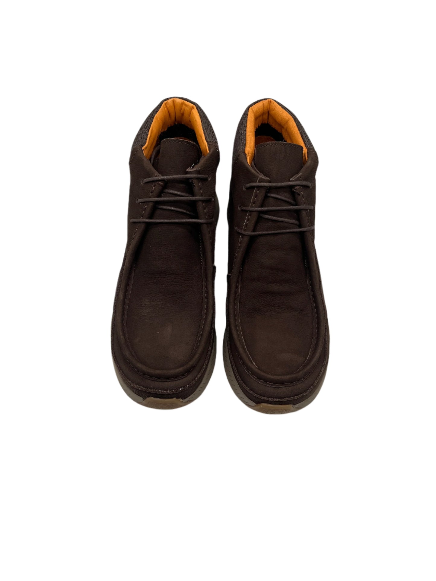 Freefoot 244181 Brown Nubuck Leather Lace Boots