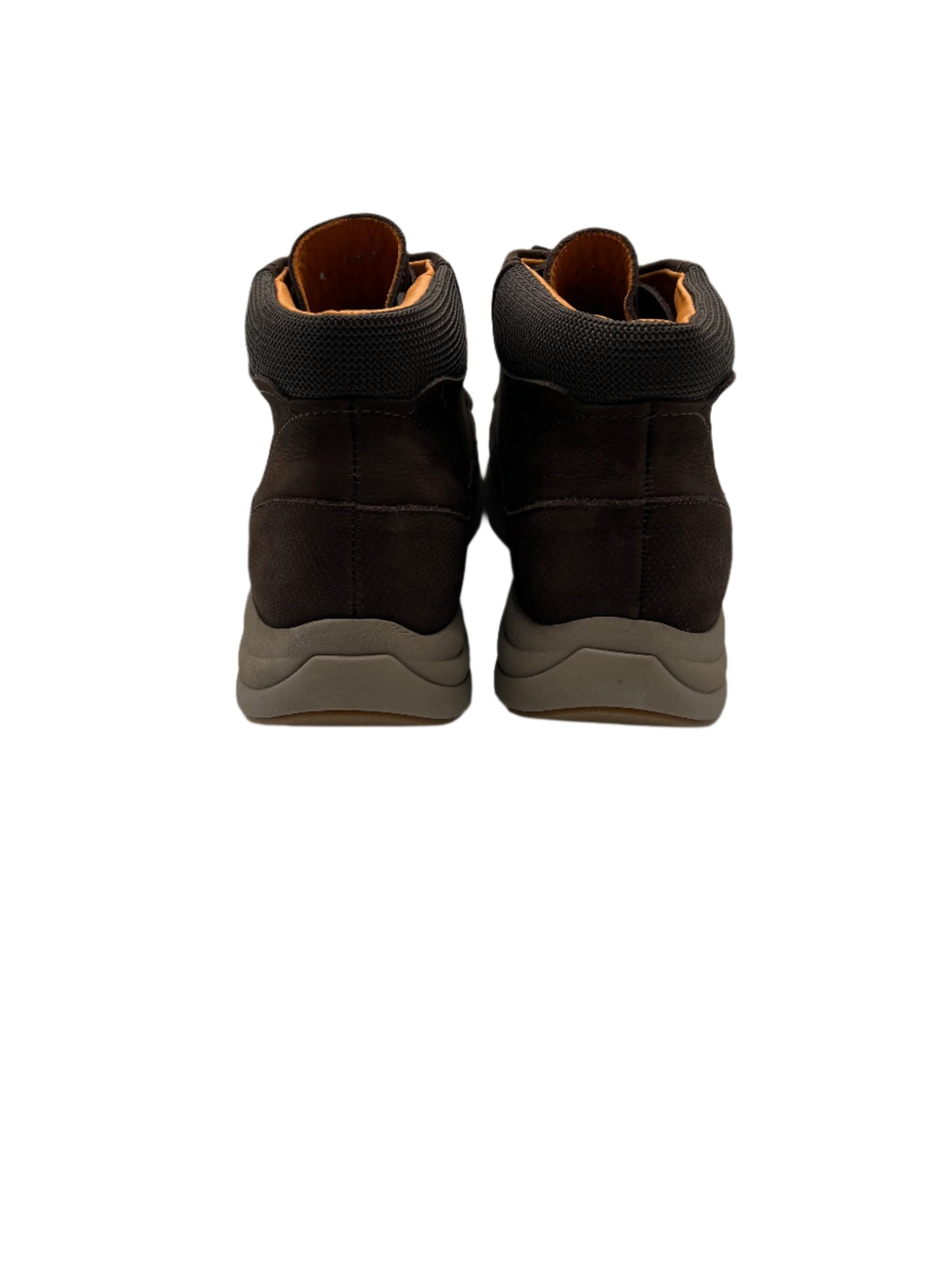 Freefoot 244181 Brown Nubuck Leather Lace Boots