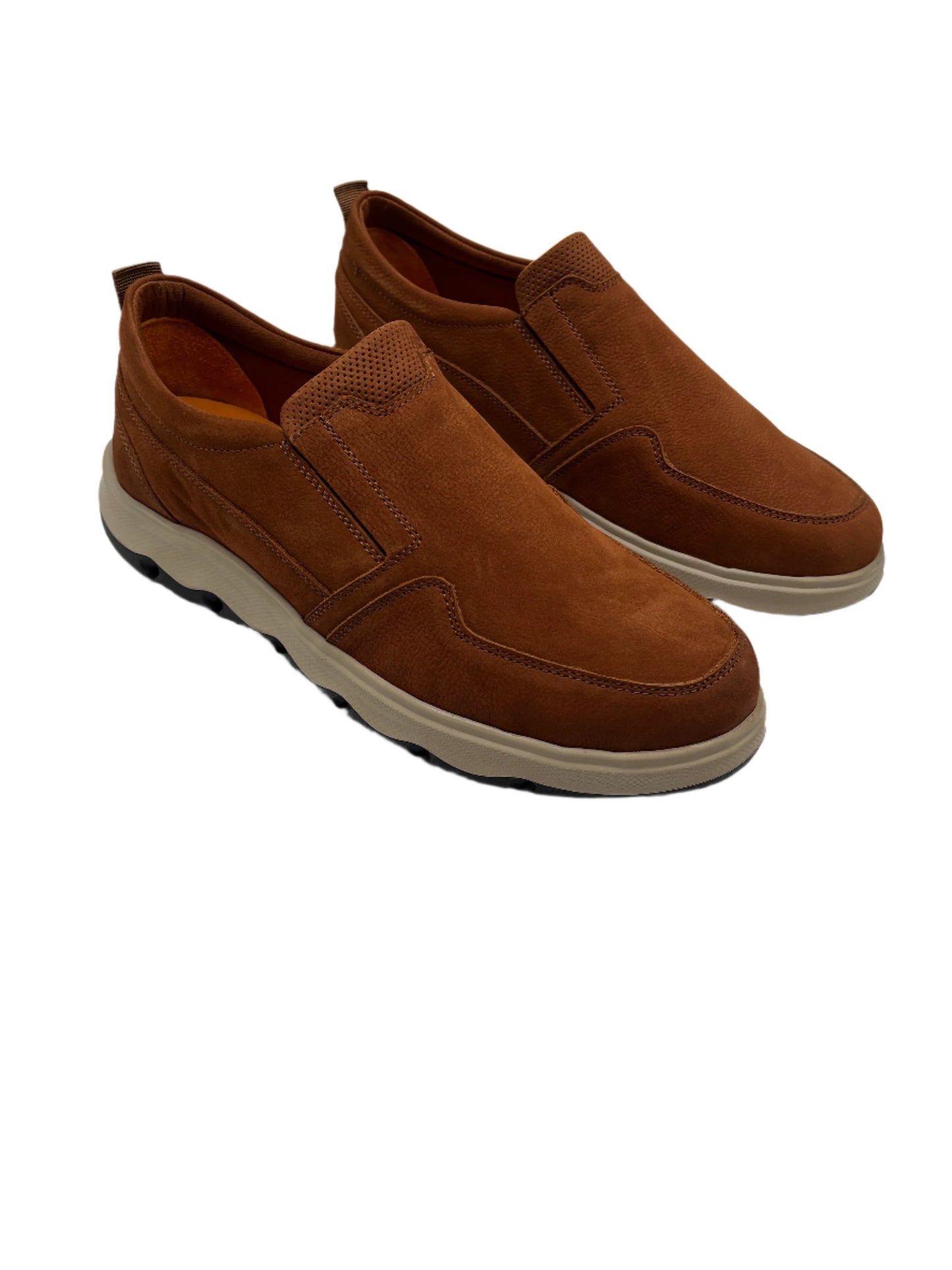 Freefoot 252294 Tan Nubuck Slip On Shoes