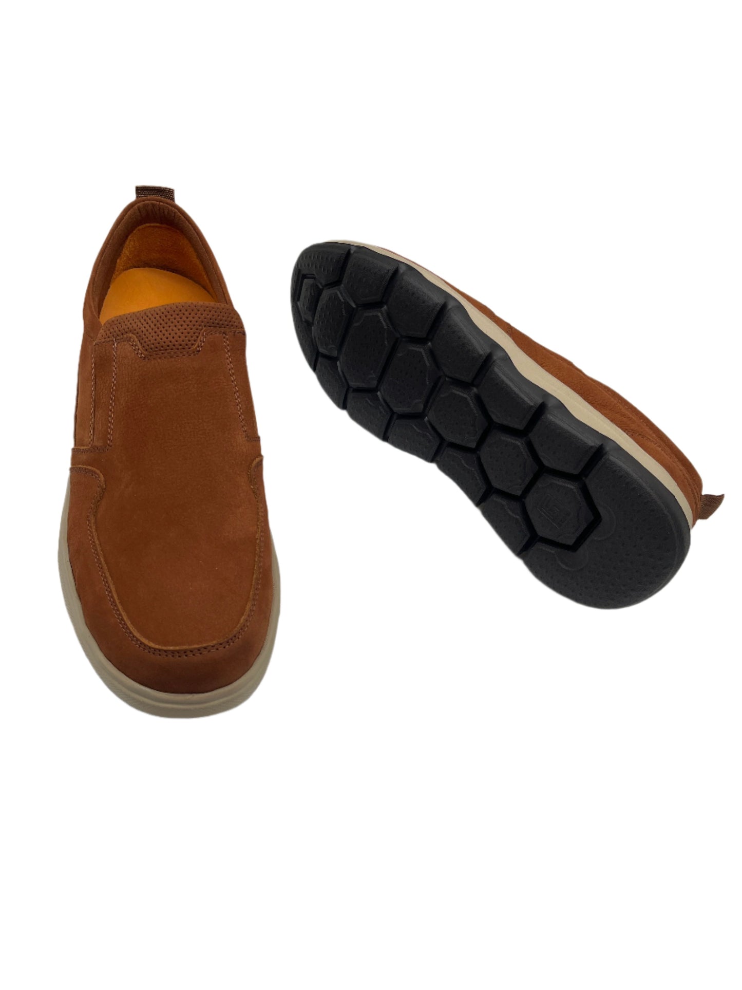 Freefoot 252294 Tan Nubuck Slip On Shoes