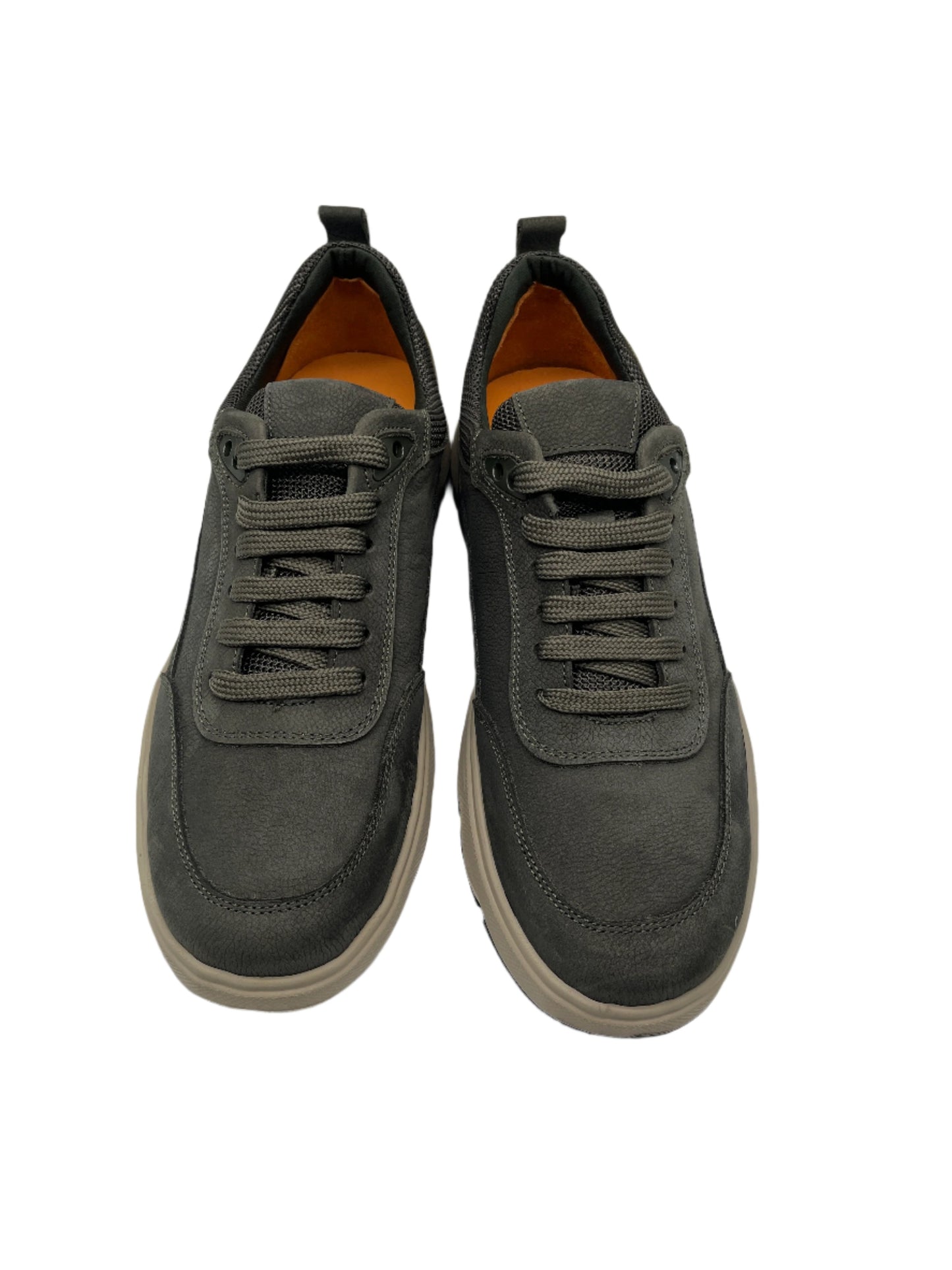 Freefoot 252290 Green Anthracite Nubuck Lace Sneakers