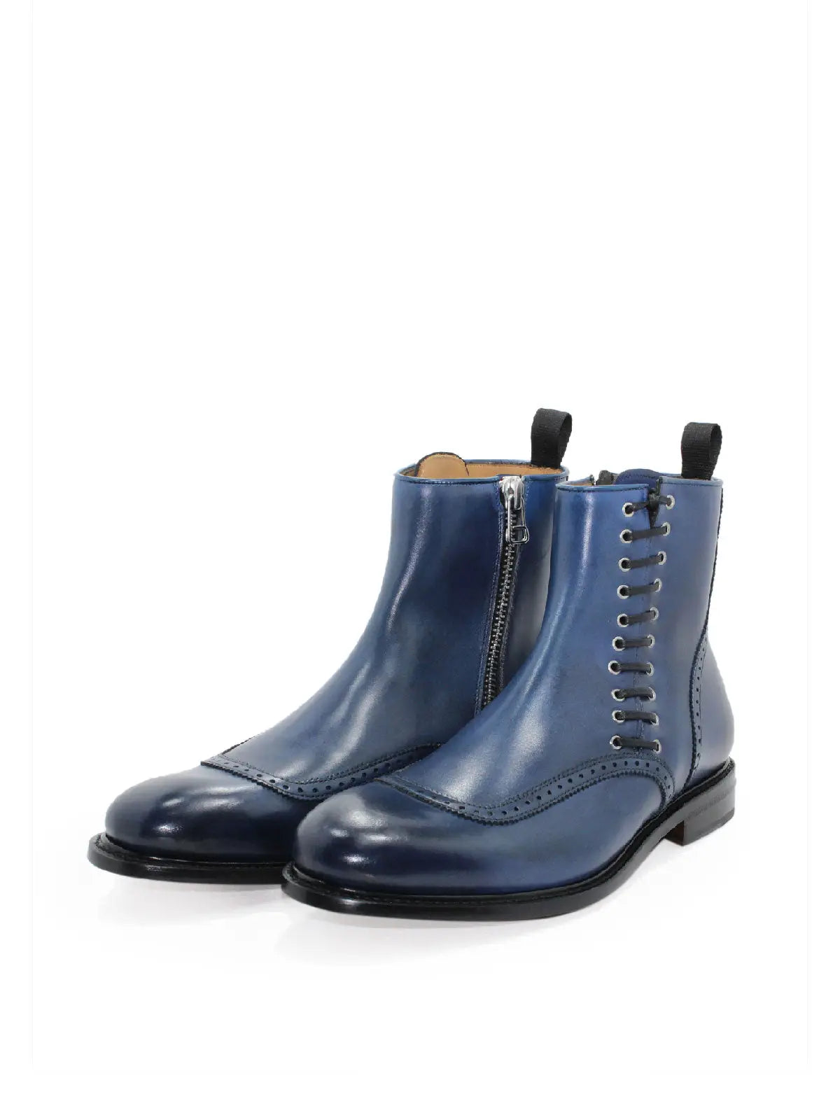 Jerelyn Creado JCM DR1 Daniele Blue Ankle Boots The Shoe Parlour