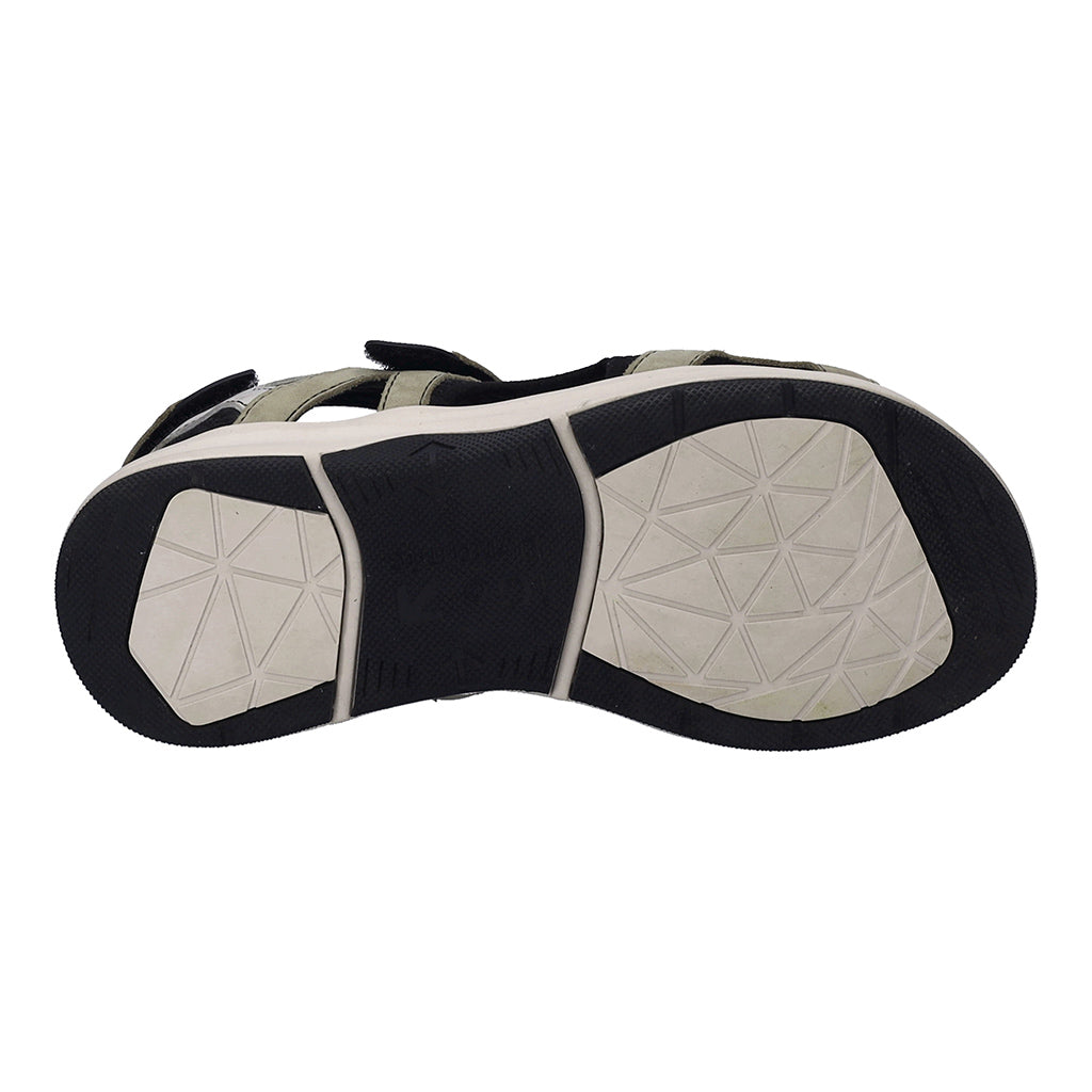 Josef Seibel 97302 TE380 611 Estelle 02 Khaki Mix Velcro Sandals - IGoDynamic