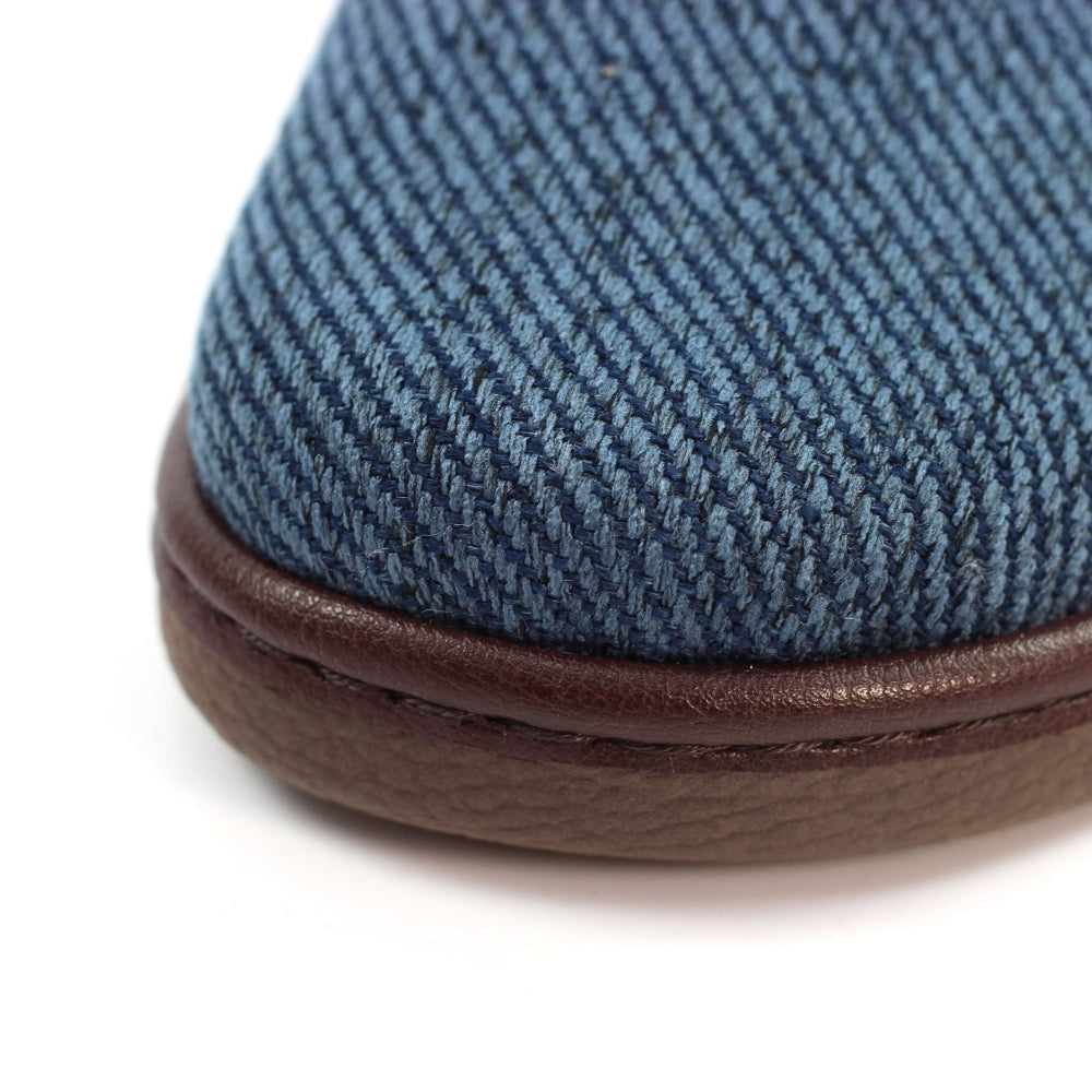 Lazydogz KMD113 Oliver Blue Navy Slippers