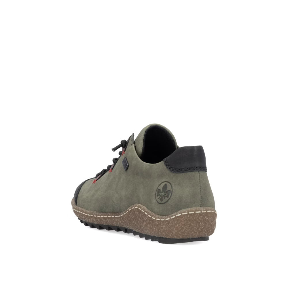 Rieker L7561-54 TEX Green Combi Shoes