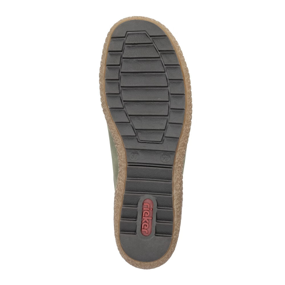 Rieker L7561-54 TEX Green Combi Shoes