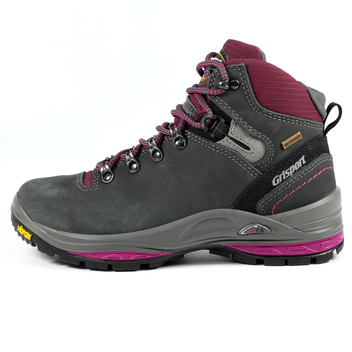 Grisport CLG719GR Lady Glide Grey Waterproof Hiking Boots