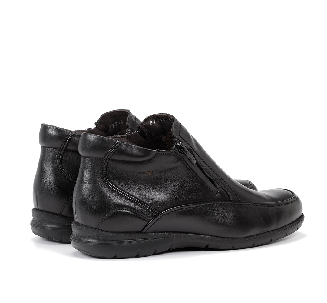 Fluchos Luca 87830 Black Twin Zip Boots