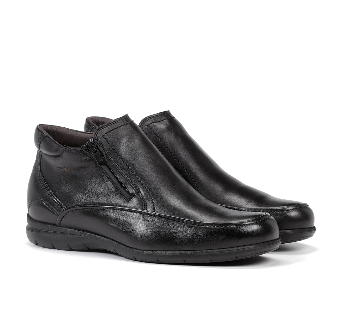 Fluchos Luca 87830 Black Twin Zip Boots