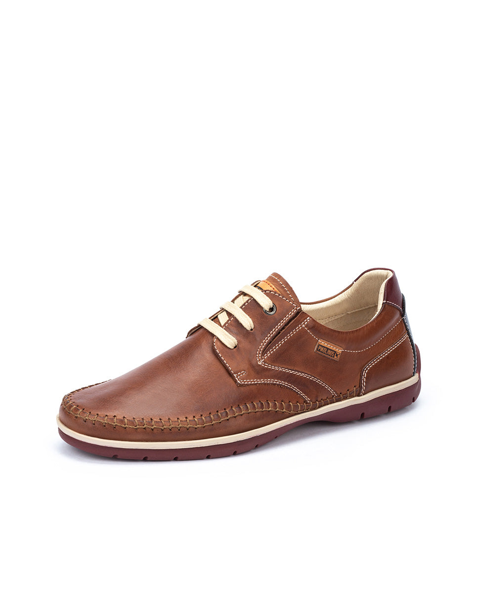 Pikolinos Marbella M9A-4118 Cuero Tan, Navy & Wine Combi Shoes