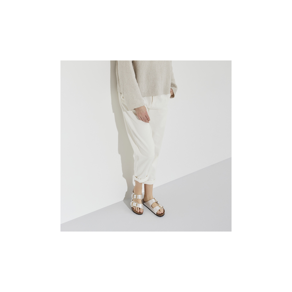 Birkenstock 1020021 Arizona BB BF Pearl White Sandals