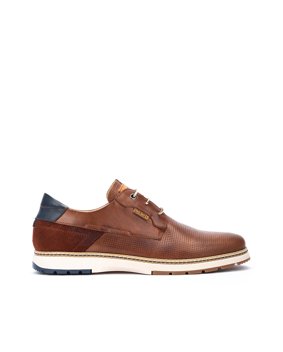 Pikolinos OLVERA M8A-4222C1 Cuero Tan Lace Shoes