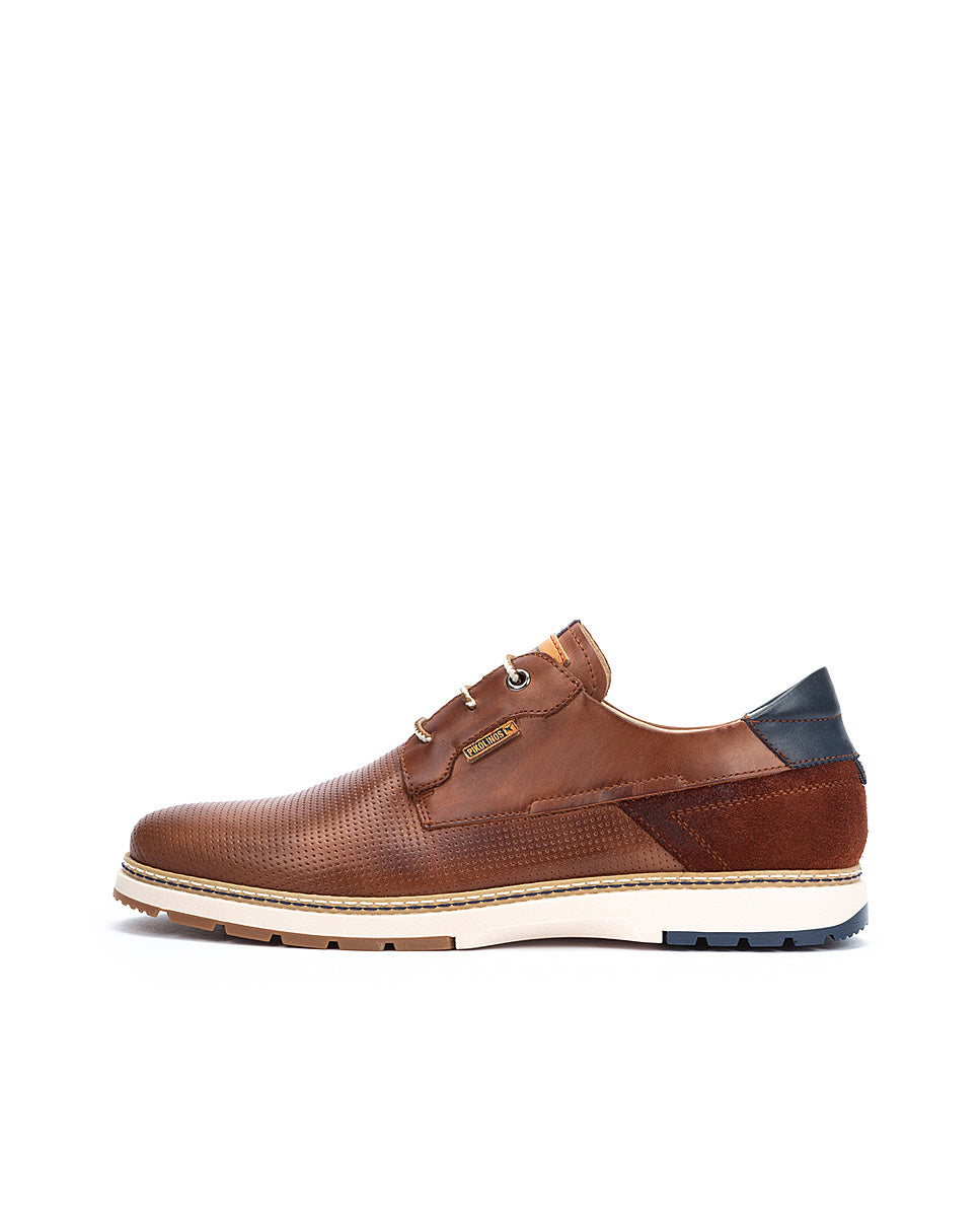 Pikolinos OLVERA M8A-4222C1 Cuero Tan Lace Shoes