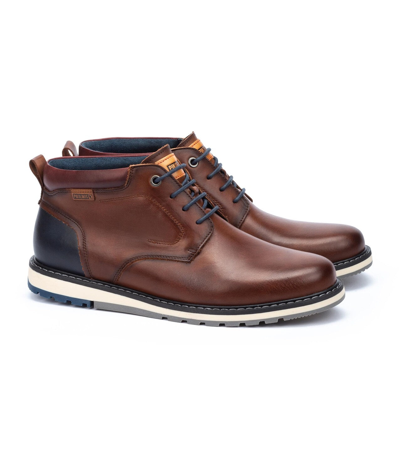 Pikolinos Berna M8J-8181 Cuero Tan Lace Boots