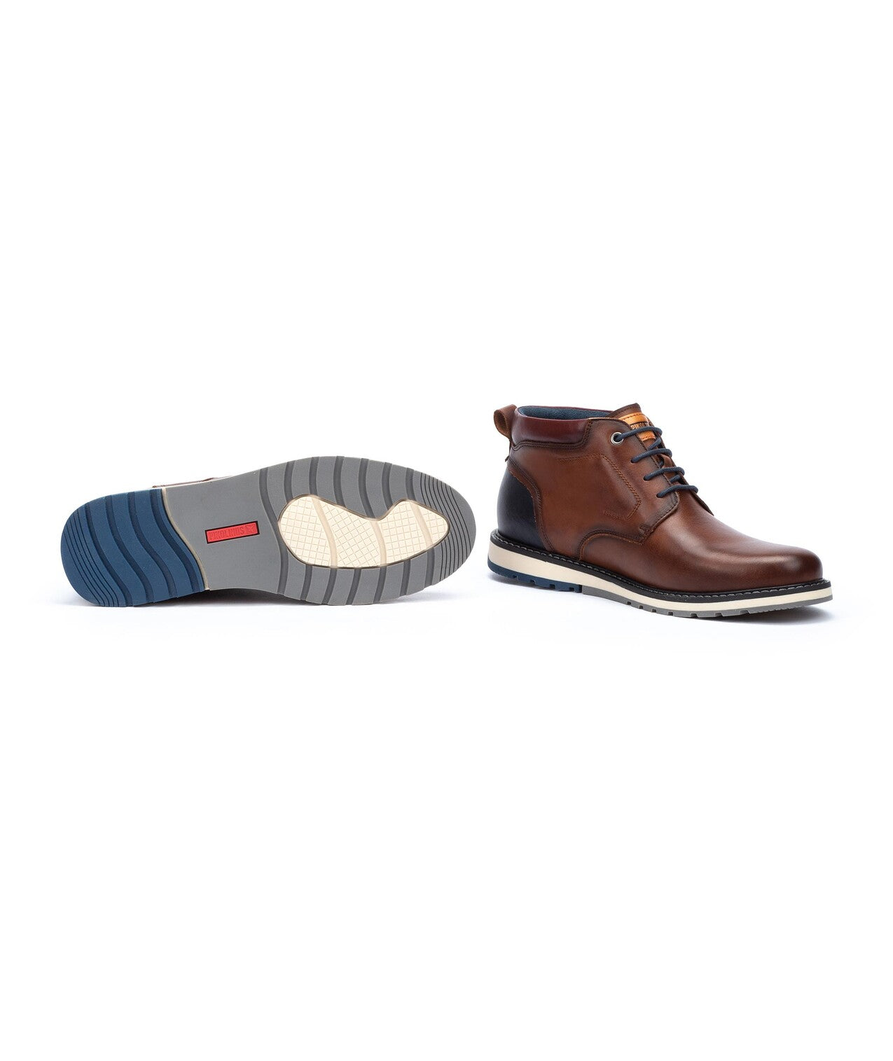 Pikolinos Berna M8J-8181 Cuero Tan Lace Boots