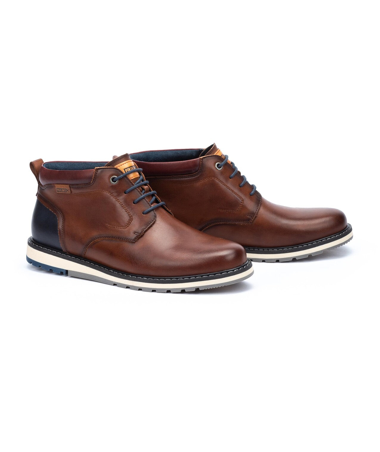 Pikolinos Berna M8J-8181 Cuero Tan Lace Boots