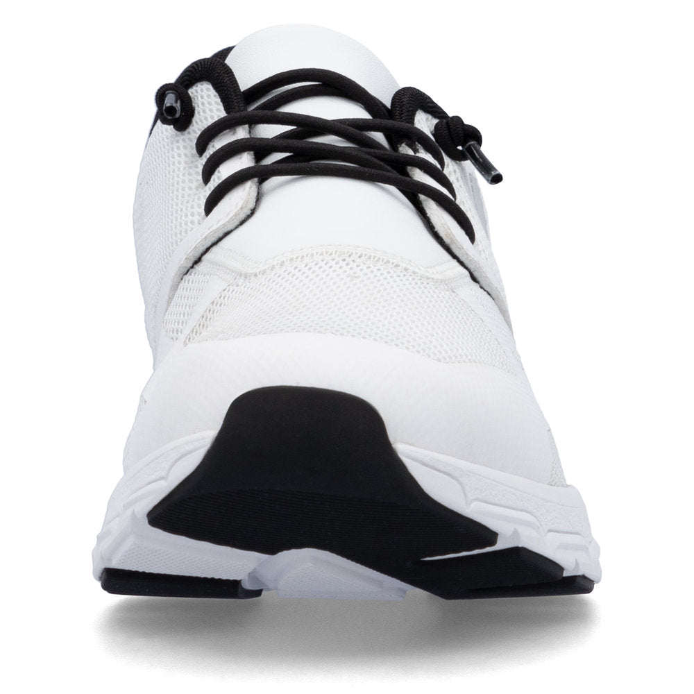 Rieker Soft M9000-80 White Sneakers with White Sole