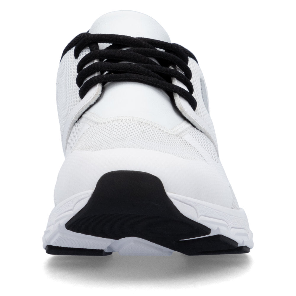 Rieker Soft M9000-80 White Sneakers with White Sole