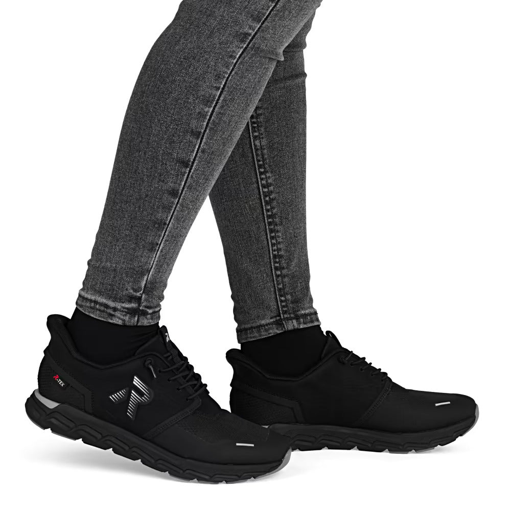 Rieker TEX Soft M9051-00 Black G Fit Sneakers
