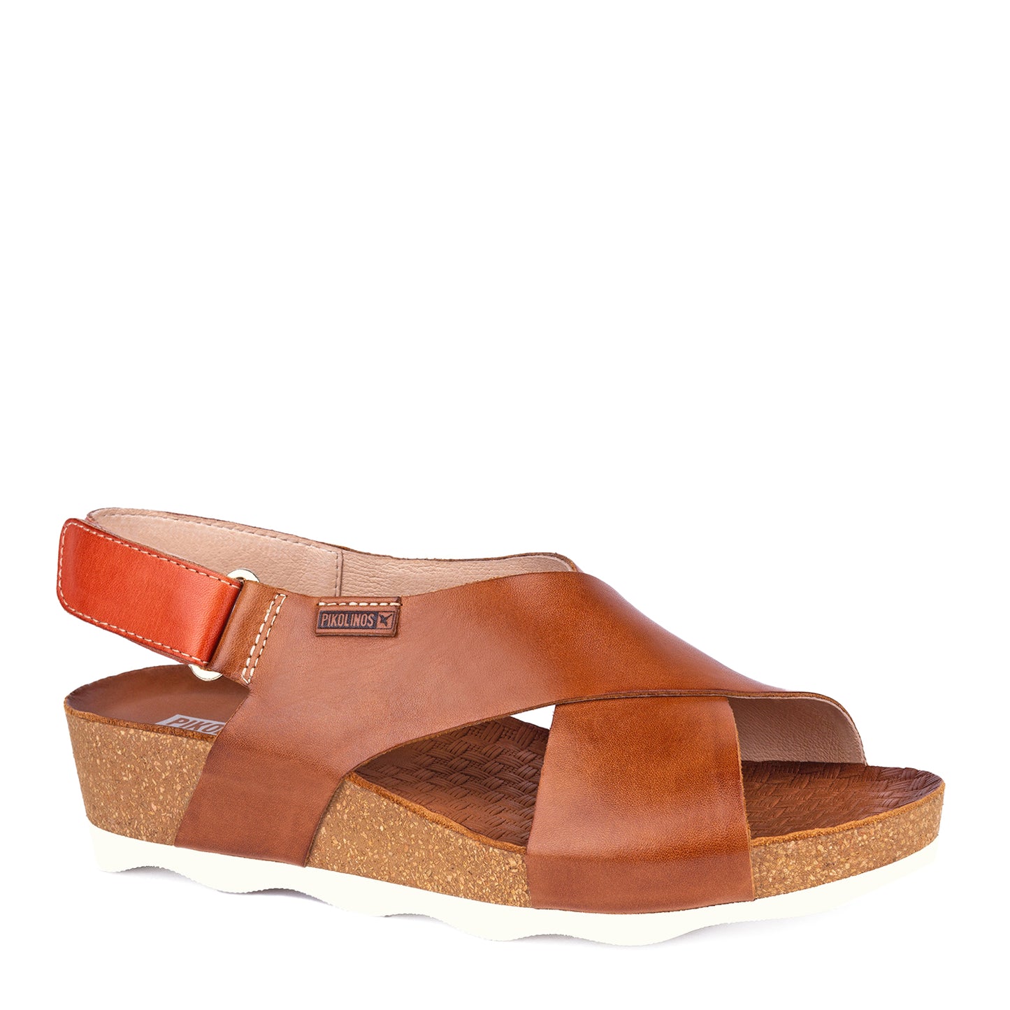 Pikolinos MAHON W9E-0912 Brandy Tan Sandals with Slingback Strap